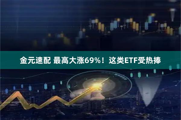 金元速配 最高大涨69%！这类ETF受热捧