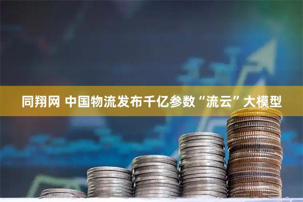 同翔网 中国物流发布千亿参数“流云”大模型