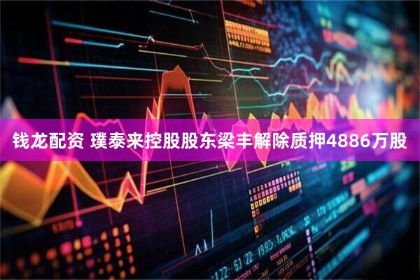 钱龙配资 璞泰来控股股东梁丰解除质押4886万股