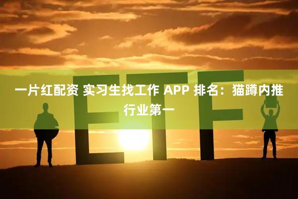 一片红配资 实习生找工作 APP 排名：猫蹲内推行业第一